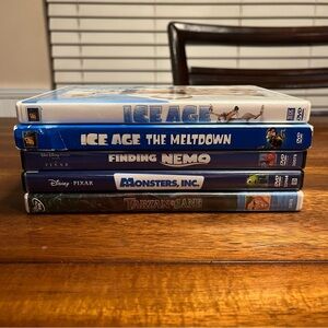 Disney & Pixar DVDs Movies Bundle